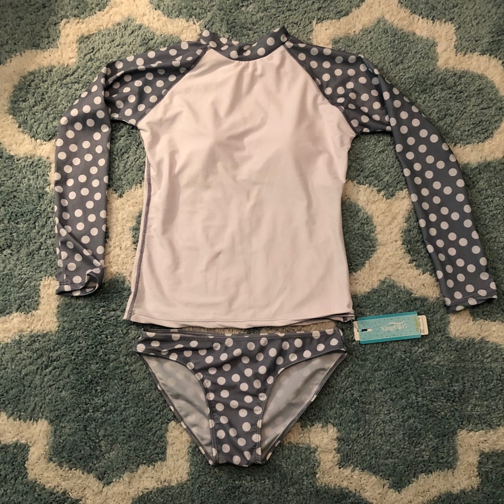 New with tags long sleeve bathing suit